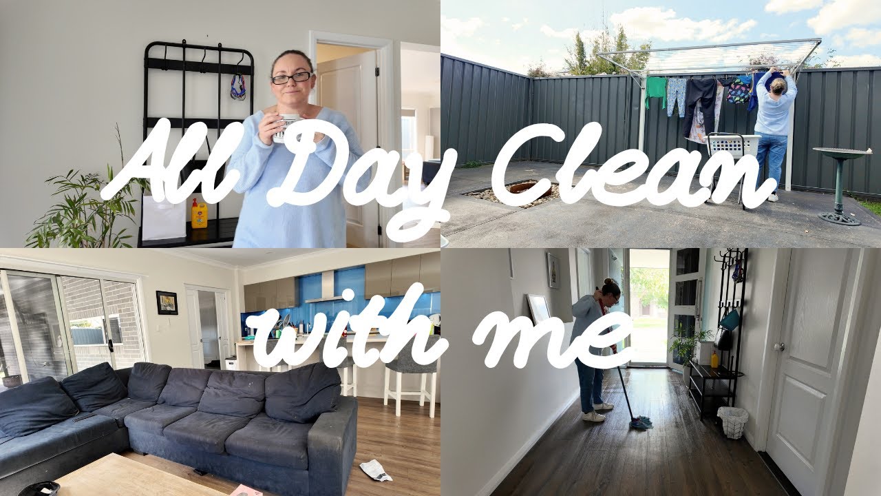All Day Clean With Me | Cleaning Motivation | Clean with me - YouTube