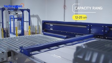 The VPM BL stacking Boxes at Lion Food | Verbruggen Palletizing Solutions