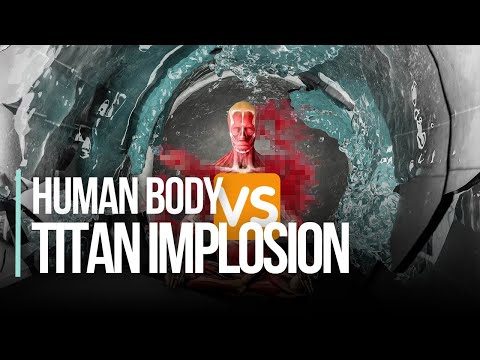 Human Body VS Titan Submarine Implosion