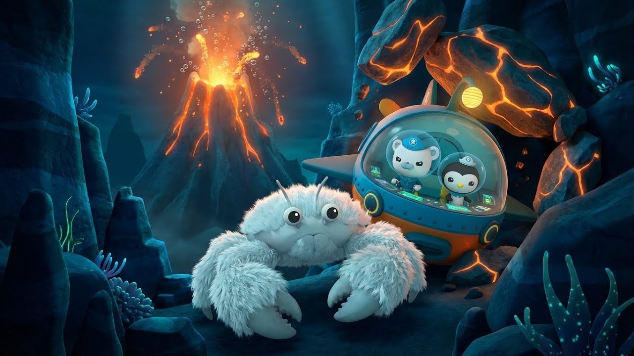 ⚓ Video Title: VOLCANO ESCAPE! 🌋 Octonauts & The Yeti Crab: Deep-Sea Volcano Rescue! | Full Episode