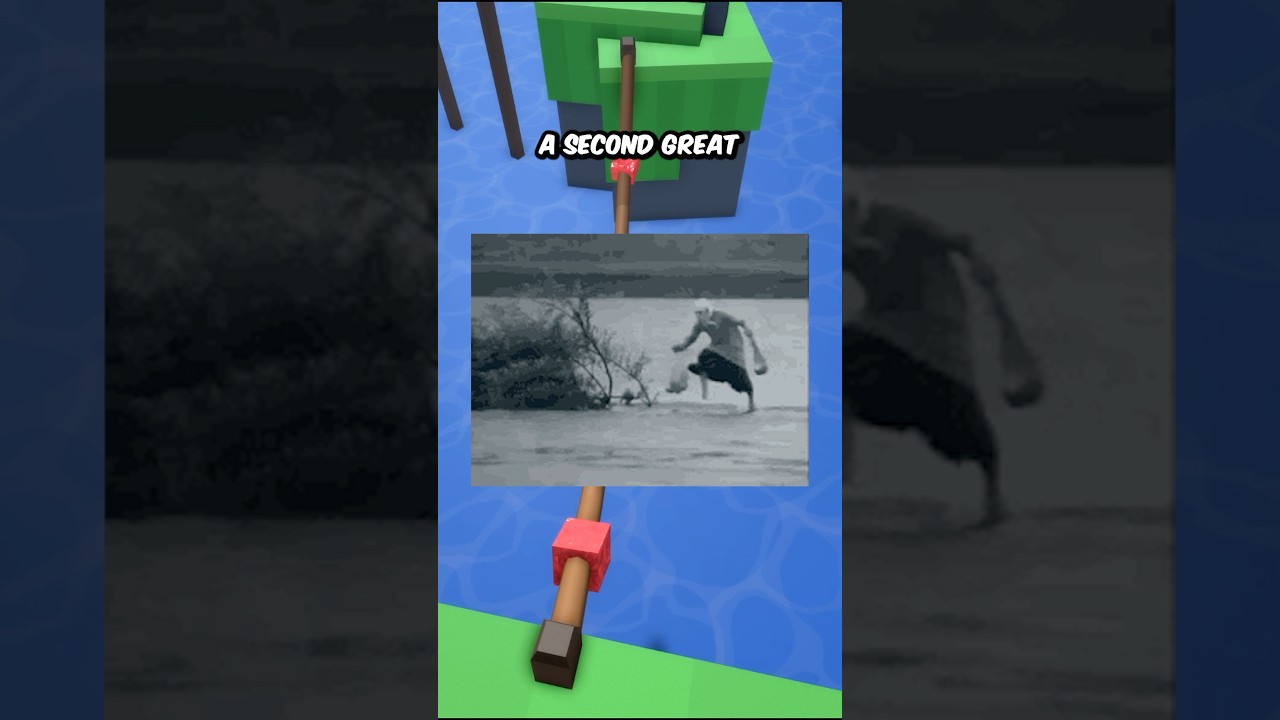 Is TikTok “Noah” Actually Right About a Christmas Flood? 🌊💀 #roblox #shorts