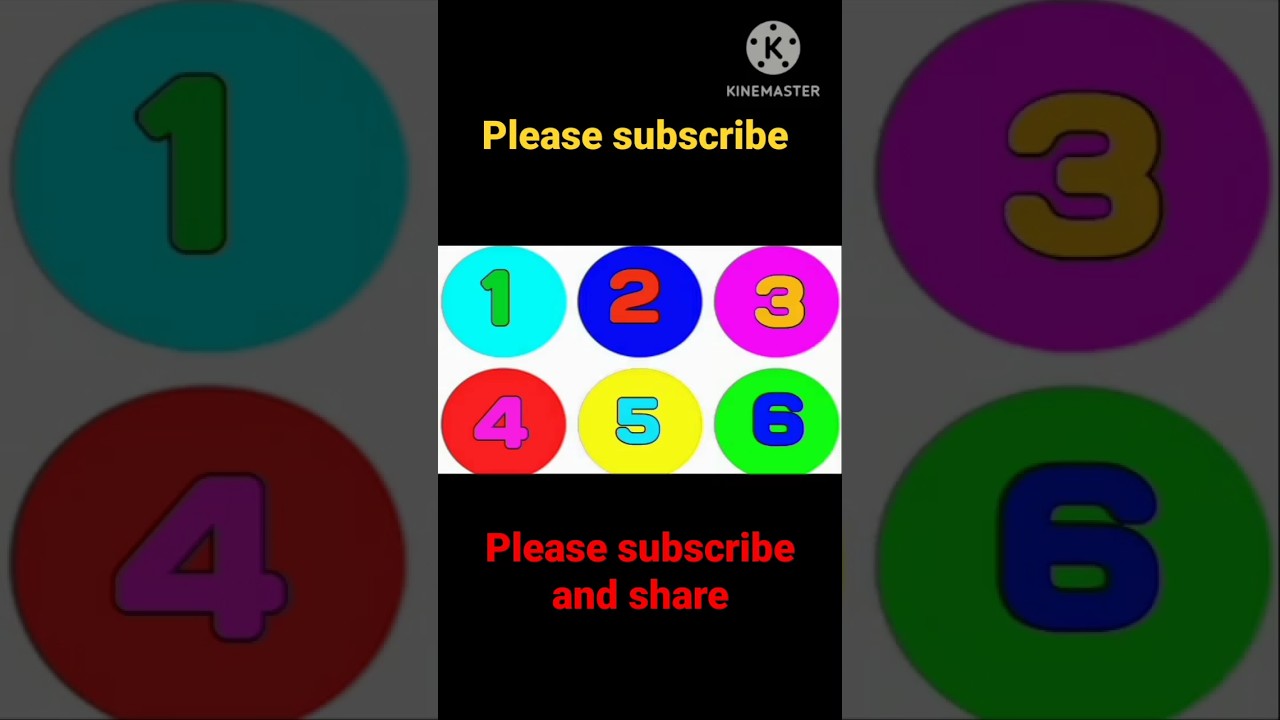 123456 ! Numbers! counting! 