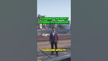 Touring the most expensive mansion in the New Mansions Update in GTA Online! #gtav #gta5online #gta5