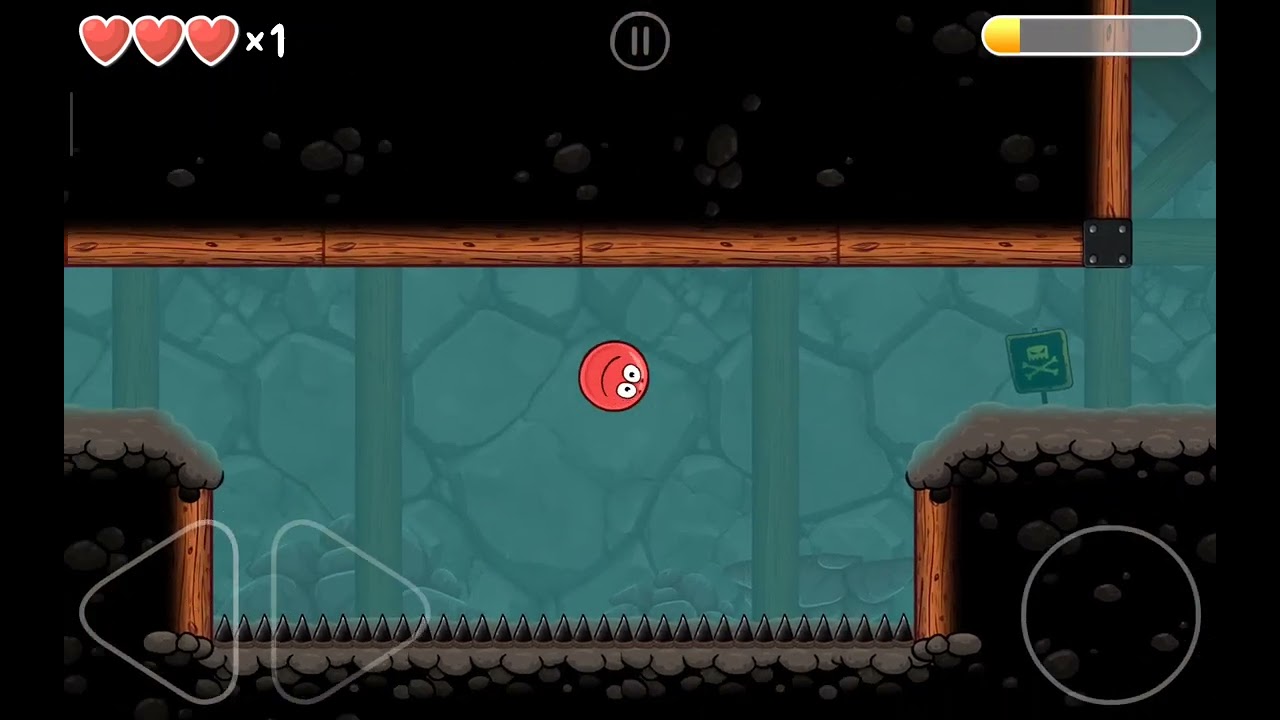 Red Ball 4 game over