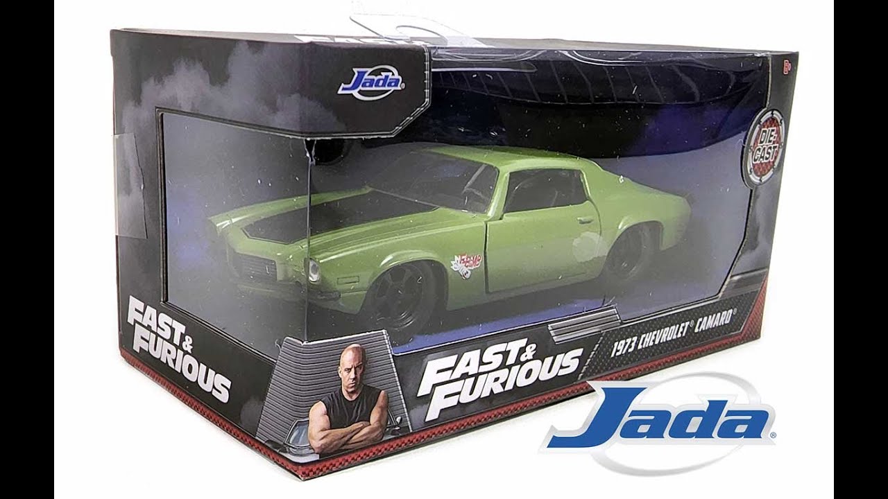 JADA 99521 FAST & Furious Dom's 1973 Chevrolet Caméra 1/32 Vert Moulé