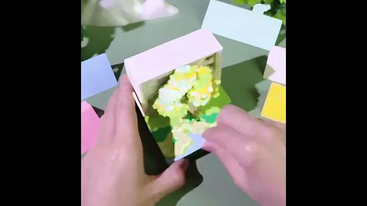 Calendar 2025 Desktop Decor 3D Notepad Sakura Treehouse 3D Memo