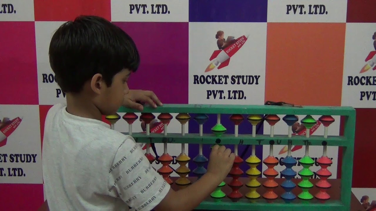 Addition And Subtraction by Abacus { Rocket Study Pvt. Ltd.} - YouTube