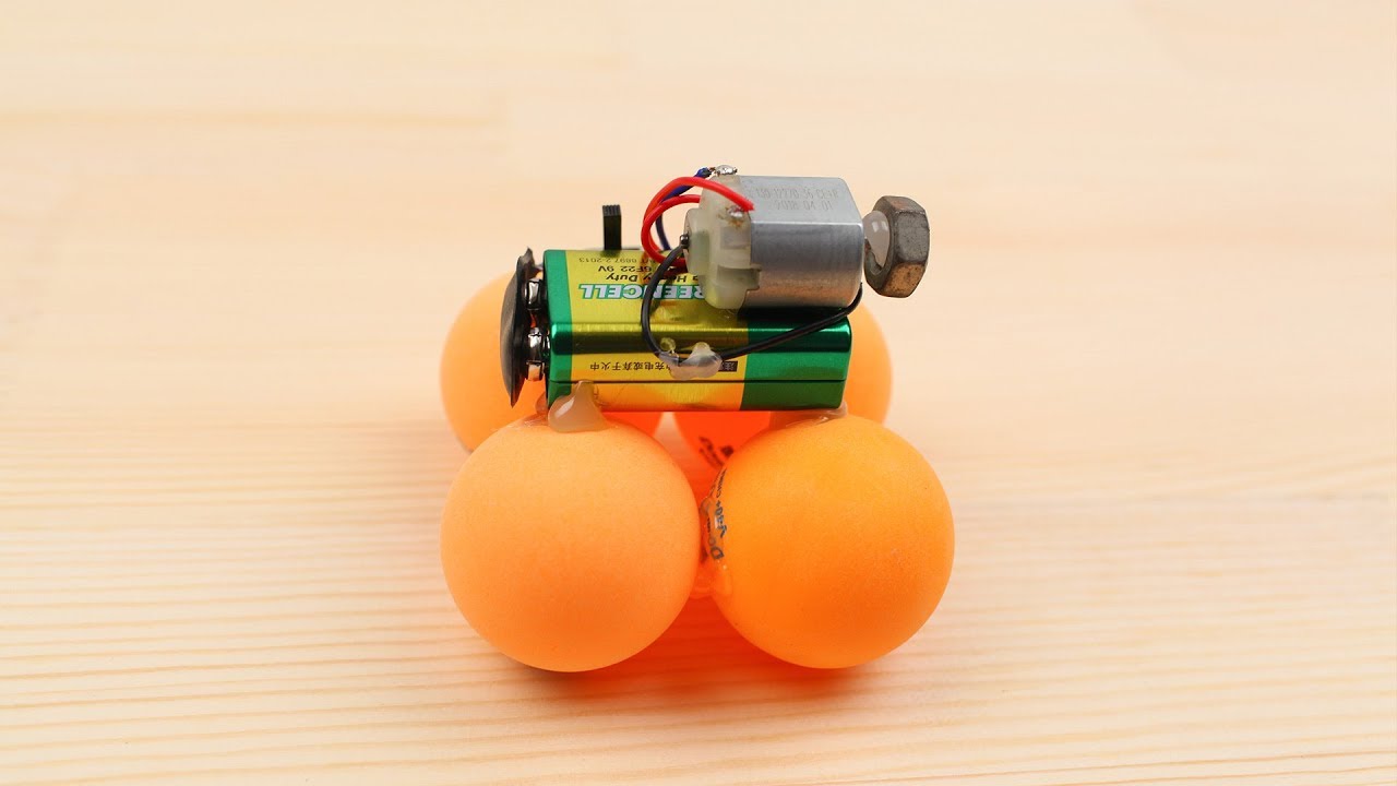 How to make a Robot using Ping Pong Balls - Very Simple - So Easy - YouTube