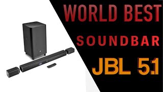 JBL Bar 5.1 Powerful 4K UHD Soundbar with Wireless Surround Speakers