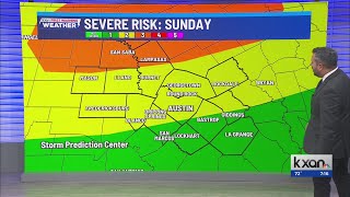 Sunny Saturday but storms rumble for Sunday | KXAN weather update May 9