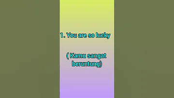 PART 12 BAHASA INGGRIS SEDERHANA Simple English Shortenglish Belajaringgris Simpleenglish 
