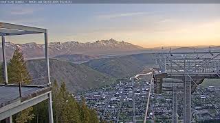 Teton Time Lapse of sunrise viewed from Snow King Resort on June 1, 2024