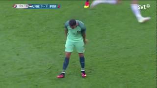 Cristiano Ronaldo So Very Angry In Hungary Vs Portugal Euro 2016