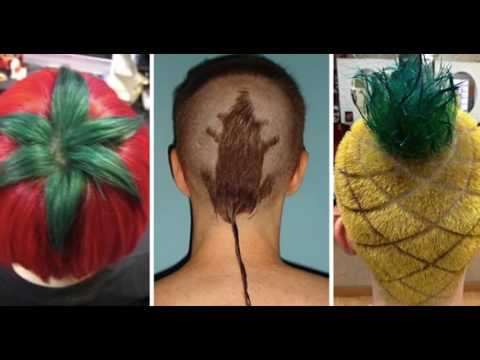 Funny Haircuts   حلاقة الشعر مضحك  搞笑髮型   Funny ਵਾਉਣ  अजीब बाल कटाने  timaha funny