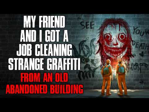 "My Friend and I Got a Job Cleaning Strange Graffiti From an Abandoned Building" Creepypasta