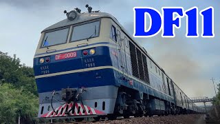 DF11 Diesel Locomotive｜Roaring Engine Sound｜A Classic Icon｜東風11准高速內燃機車｜最經典的柴油機聲之一