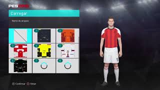 Pes 2018 - Como Aplicar Uniformes E Emblemas De Forma Manual