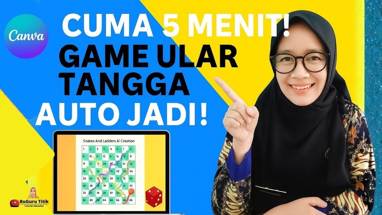 Auto Seru! Cara Membuat Game Ular Tangga dengan Canva AI dalam 5 Menit 😍