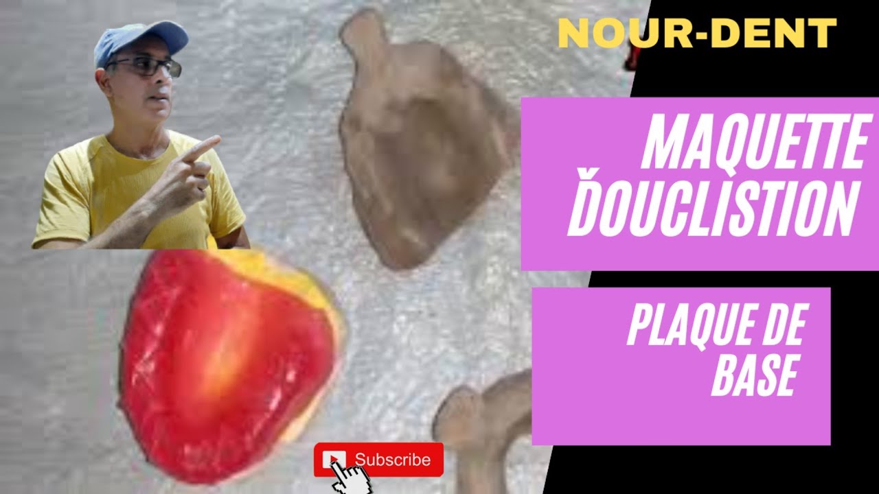 plaque de base P.E.I et maquette ďouclistion du total haut et bas.