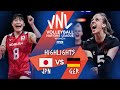 Japan vs. Germany - FIVB Volleyball Nations League - Women - Match Highlights, 19/06/2021