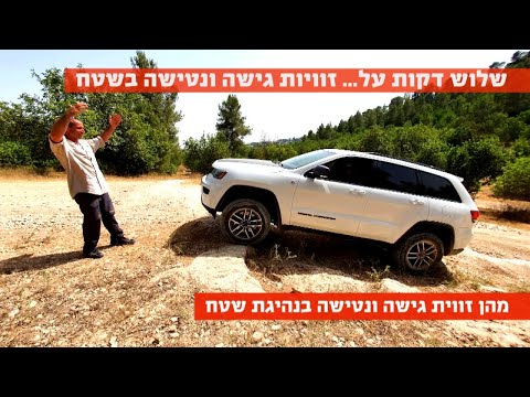 שלוש דקות על... כל מה שיש לדעת על זוויות בשטח