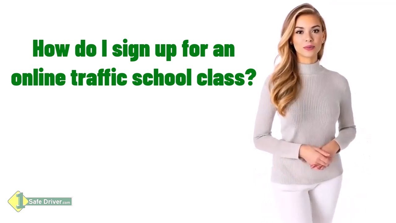 How to sign up for a traffic school class in Florida.