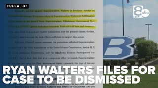 Ryan Walters files for defamation case to be dismissed | Bixby superintendent filed in Aug