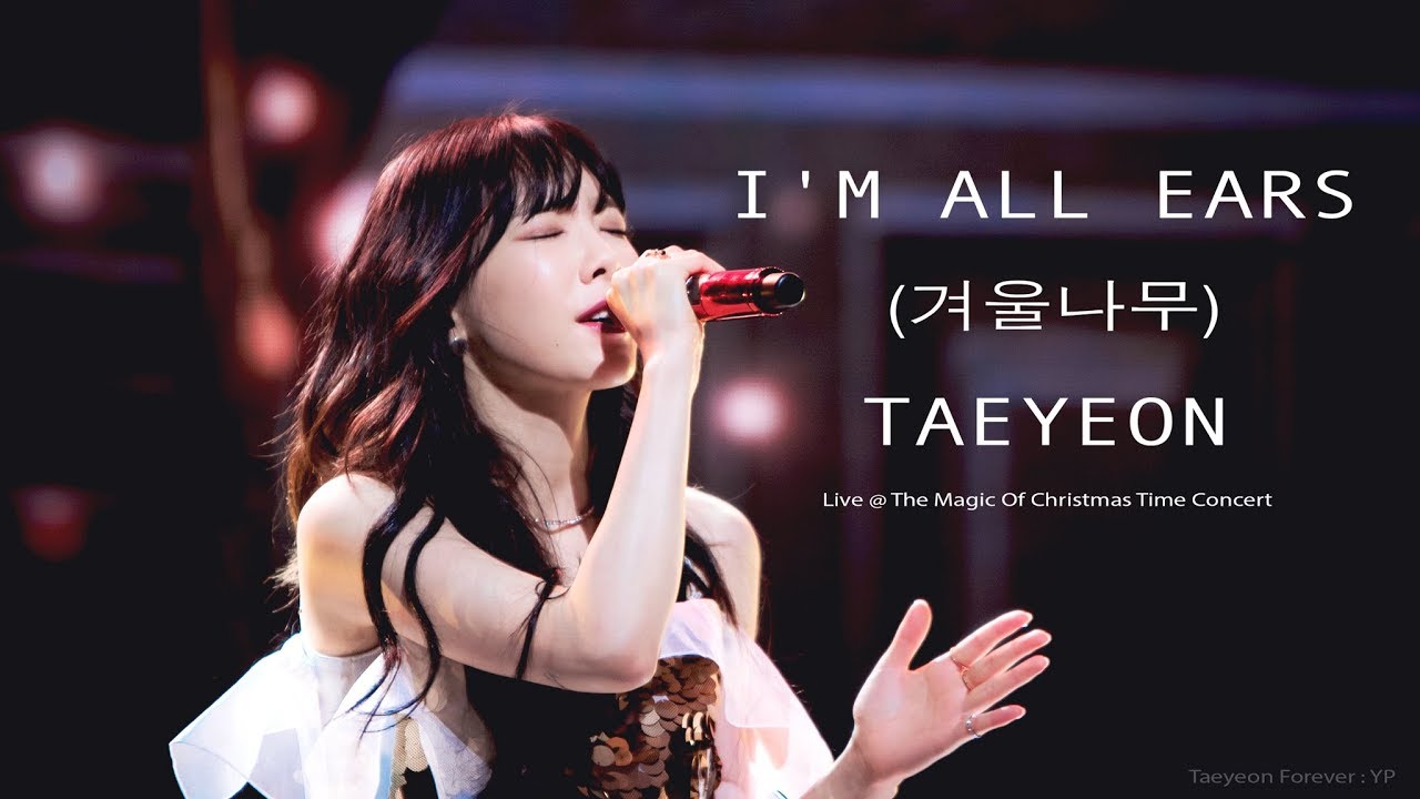171224 TAEYEON - I'M ALL EARS (겨울나무)