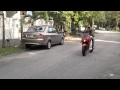 Naza Blade 250R / Hyosung / Kasinski acceleration with Leo Vince Cobra Exhaust