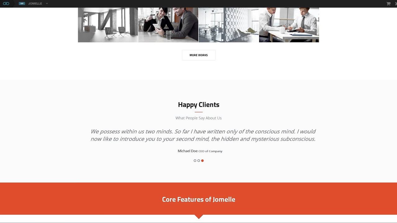 Jomelle - Multipurpose Business WordPress Theme