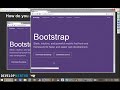 Building beautiful websites with Bootstrap: A case study