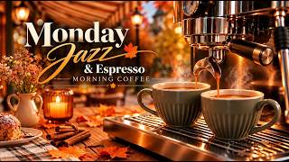 Monday Jazz & Espresso Morning Coffee - Relaxing Bossa Nova Instrumental To Start Your Day