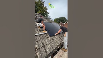 Solar PV installation - progress video