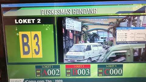 Software antrian puskesmas custom