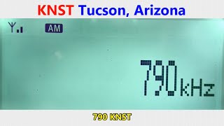 790 KNST - Tucson, Arizona captada en Zapopan (oeste), México