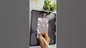 222 -Geometric Pattern Procreate Brush #procreatebrushes #procreatedigitalart #procreate #satisfying