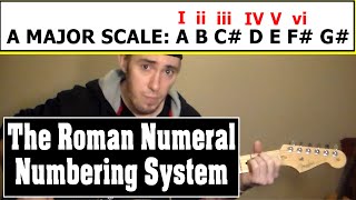 Basics of the Roman Numeral Numbering System for Chord Progressions