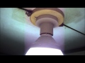 キッチンにLED電球取り付けた
