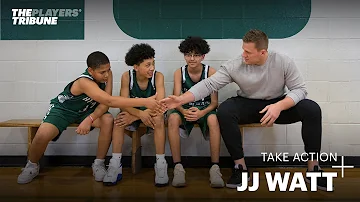 JJ Watt inspires middle school athletes around the country | Take Action | The Players' Tribune