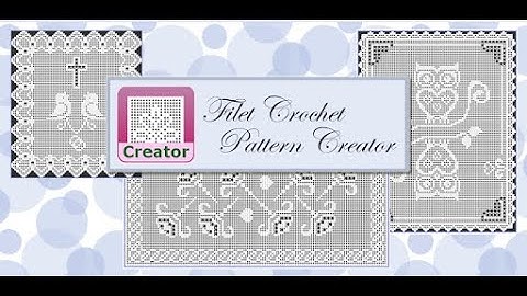 Filet Crochet Pattern Creator