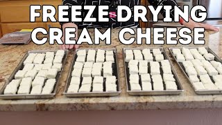 Freeze Drying Cream Cheese