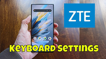 ZTE Nubia Z60s, Z60 Ultra Keyboard Settings || How to set keyboard || How to use keyboard