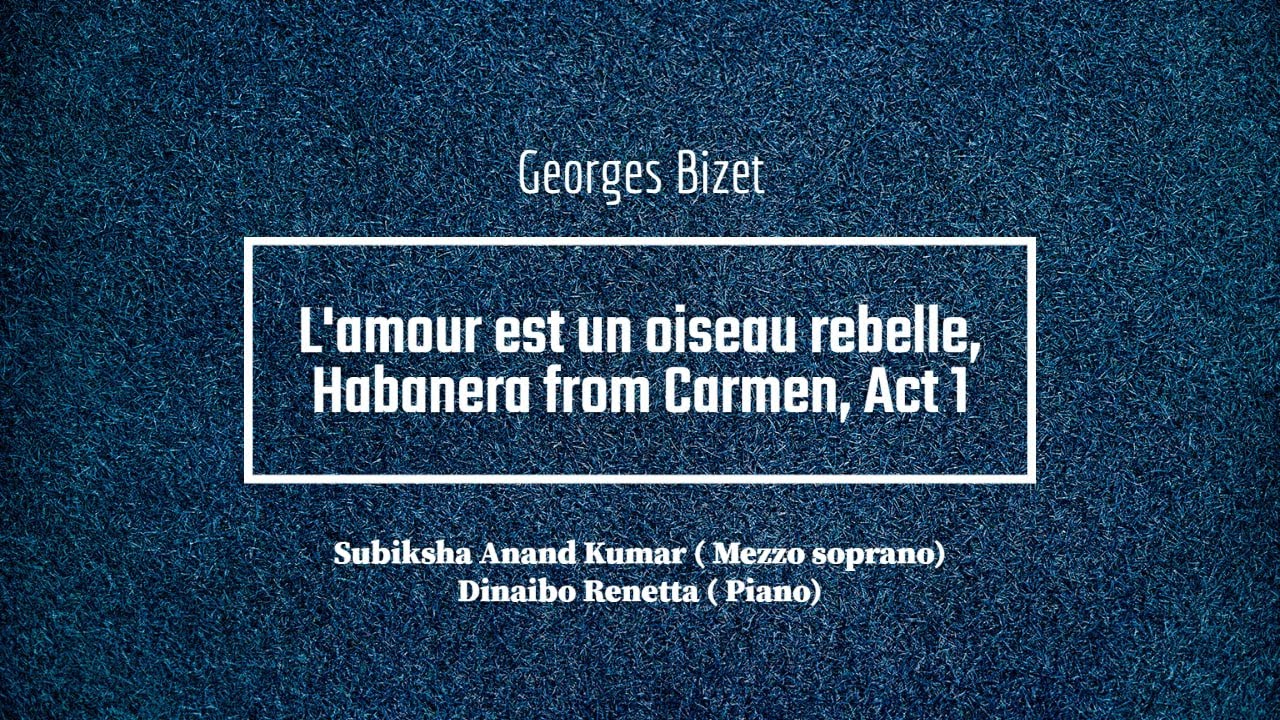 georges bizet l'amour est un oiseau rebelle