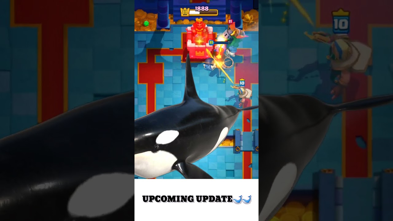 NEW UPCOMING TROOP 🐋🐋😅 #clashroyale