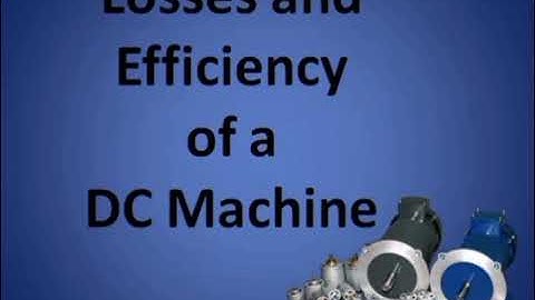 Power Losses and Efficiency of DC Machines (explained in TAGALOG)