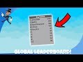 How To Make A Game Leadboard In Roblox