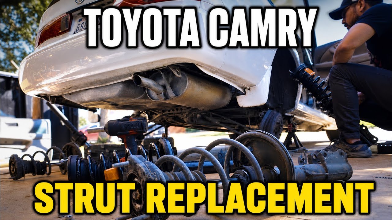 How To Replace Front Struts on a Toyota Camry | Step-by-Step DIY Guide ...