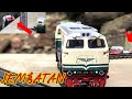 Fate fiksi kecelakaan eben miniatur kereta api cc201  stop motion miniatur kereta api