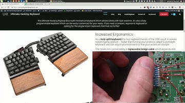 UHK mini trackball demonstration