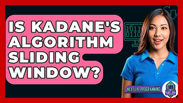 Is Kadane